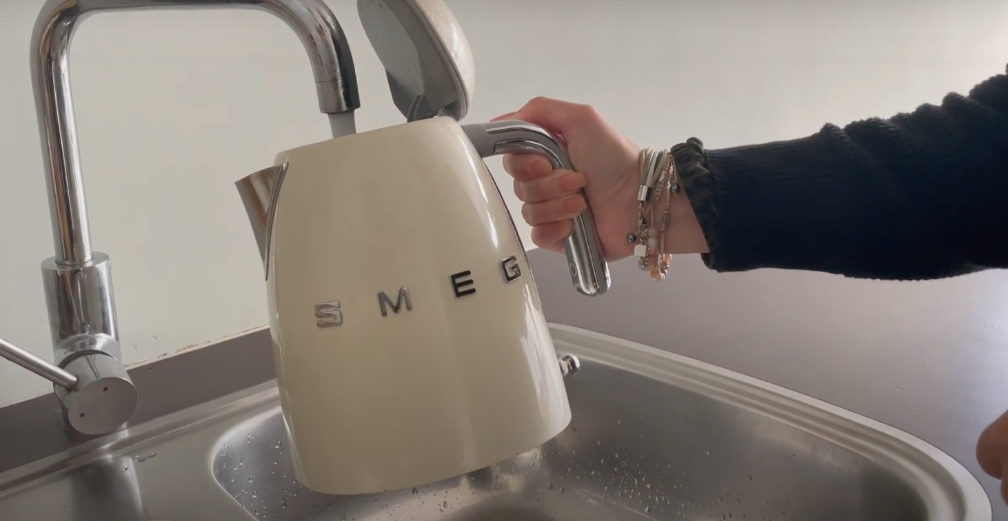 waterkoker ontkalken stap 3